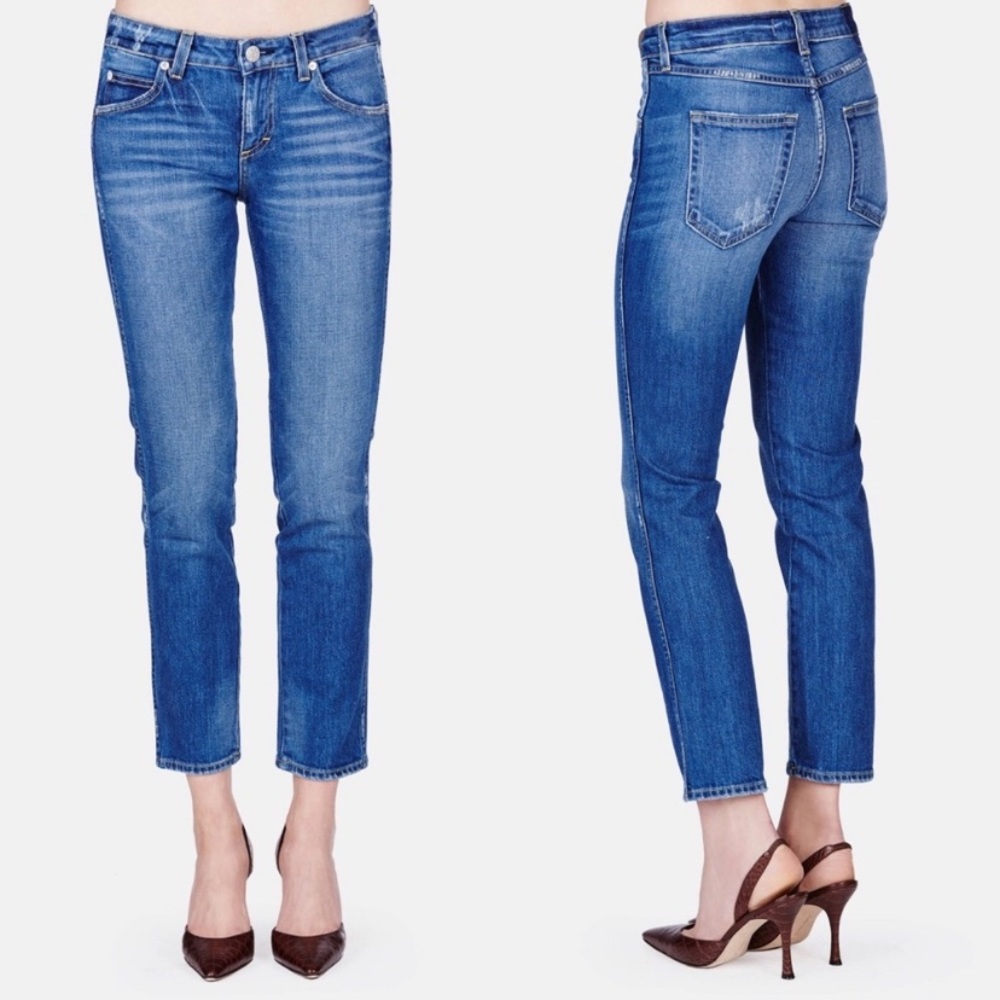 AMO Kate Jeans in Mariner size 27